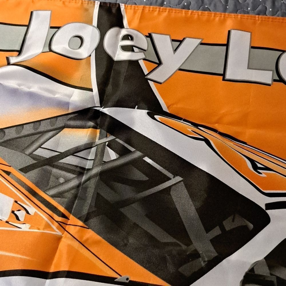 Joey Logano Home Depot #20 racing flag 5 x 3 - Picture 5 of 6